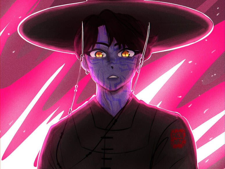 Fan-art Jinu from KPOP demon hunter
