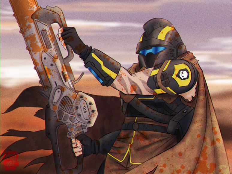 Helldivers character